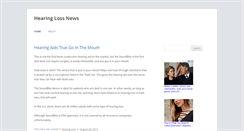 Desktop Screenshot of 4hearingloss.com